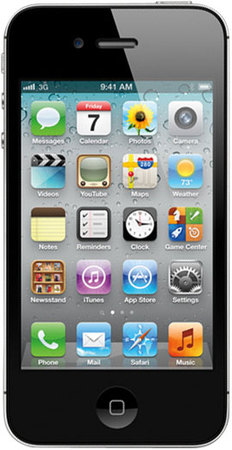 Смартфон APPLE iPhone 4S 16GB Black - Еманжелинск