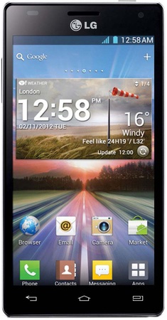 Смартфон LG Optimus 4X HD P880 Black - Еманжелинск
