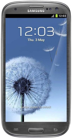 Смартфон Samsung Galaxy S3 GT-I9300 16Gb Titanium grey - Еманжелинск